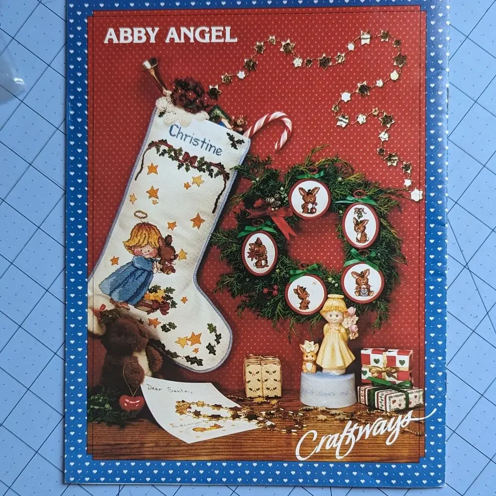 Abby Angel Cross Stitch Booklet 1985